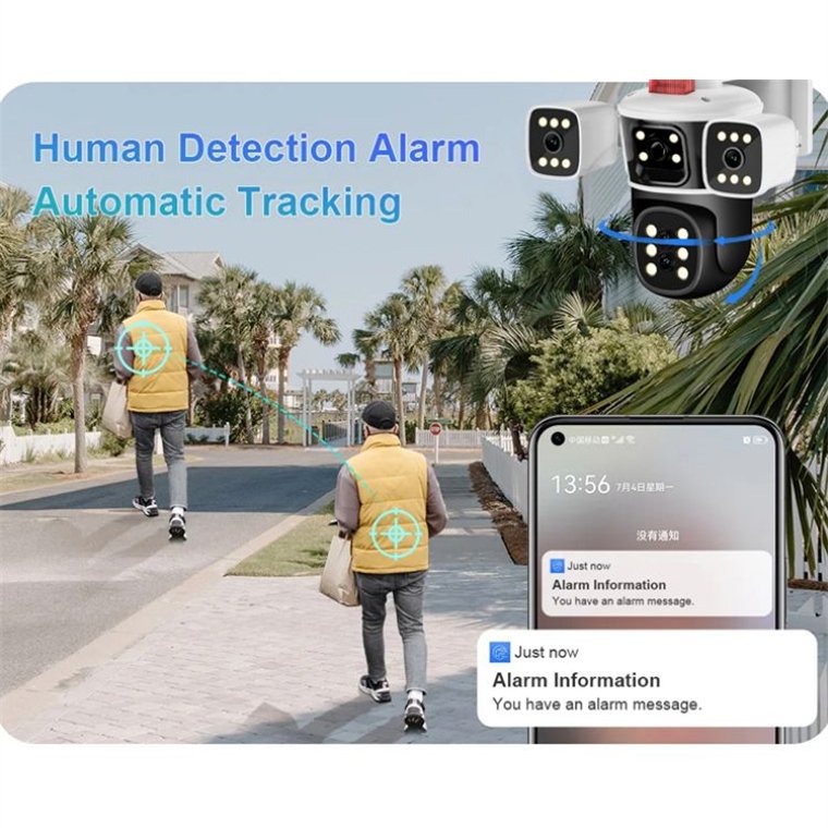 Rscamtom 6K Security Camera for Home Security Motion Detection CCTV Camera for Property Protection