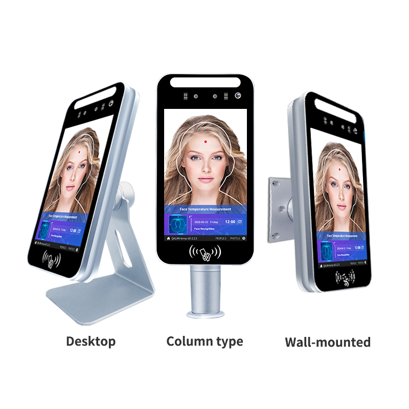 Waterproof 5-inch Face Recognition Camera Biometric Access Fingerprint Card All In One Machine For House Office Community