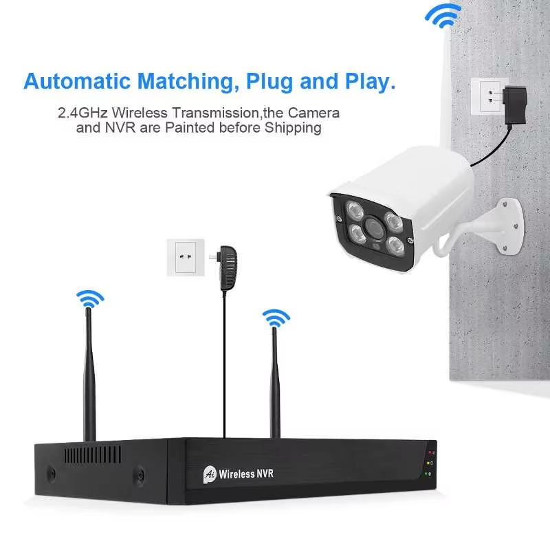 SWGJ 4ch 8ch 5MP poe nvr dvr kit ip security camera set night vision video the best cctv camera system