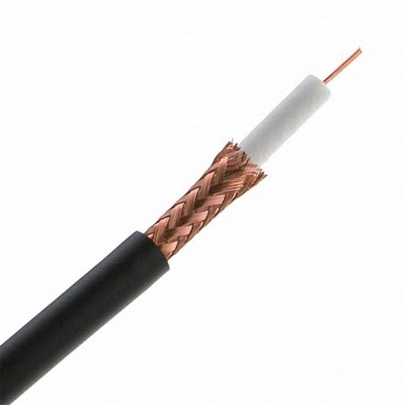 coaxial cable your CCTV Surveillance System rg59 Siamese Coaxial Cable, Indoor rg59 , 20 AWG BC, 95% CCA Braid, Black or White