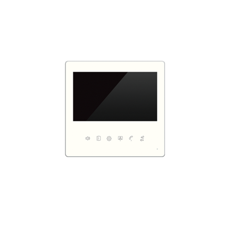 2 Wires Touch Botton Indoor Monitor Outdoor Camera Support Night Vision Video Door Phone