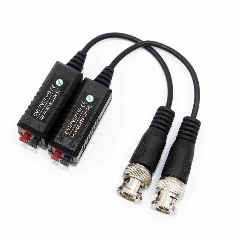 CCTV accessories 1 channel video transmitter passive video balun with single port hd analog video passive utp balun