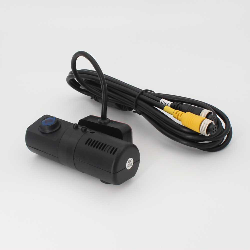 Wide Angle 1080p Dual Cctv Car Reversing Dual Lens Dash Camera Front/back View Dashboard Dual Camera for Taxi