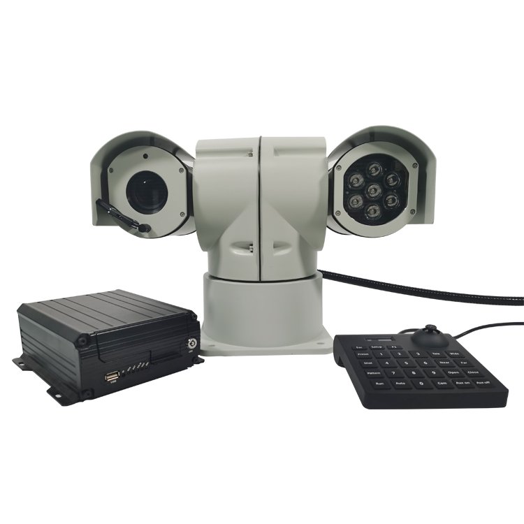 Hightway Patrol Car Surveillance Mobile Dvr ptz Camera and Automatic cruise and monitor System