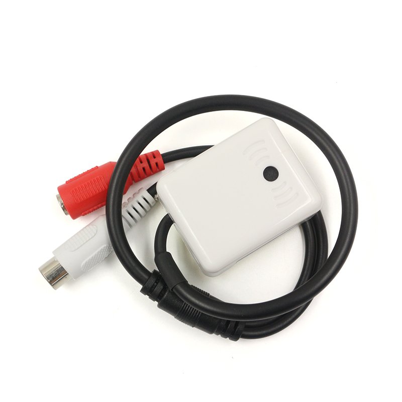 GK-301A Sensitivity Adjustable High Fax Reduce Environment Noise & Echo Golf Type CCTV microphone