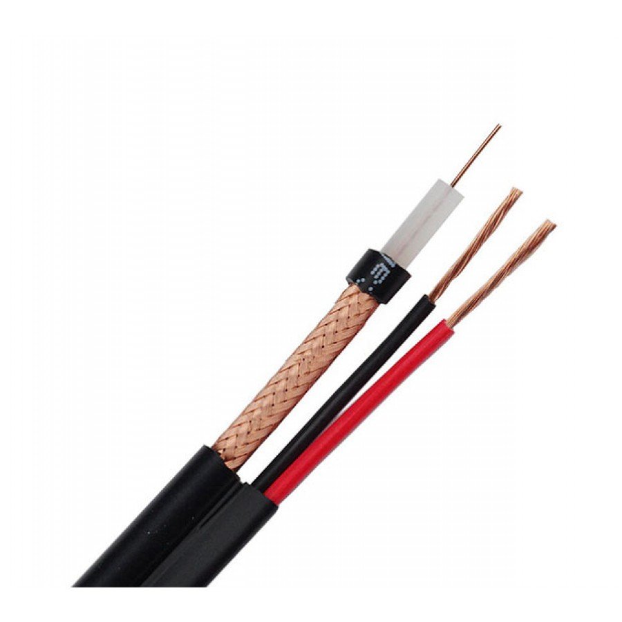 Factory Price High Quality 18AWG Rg59 Camera Power Cable CCTV Cable for Surveillance