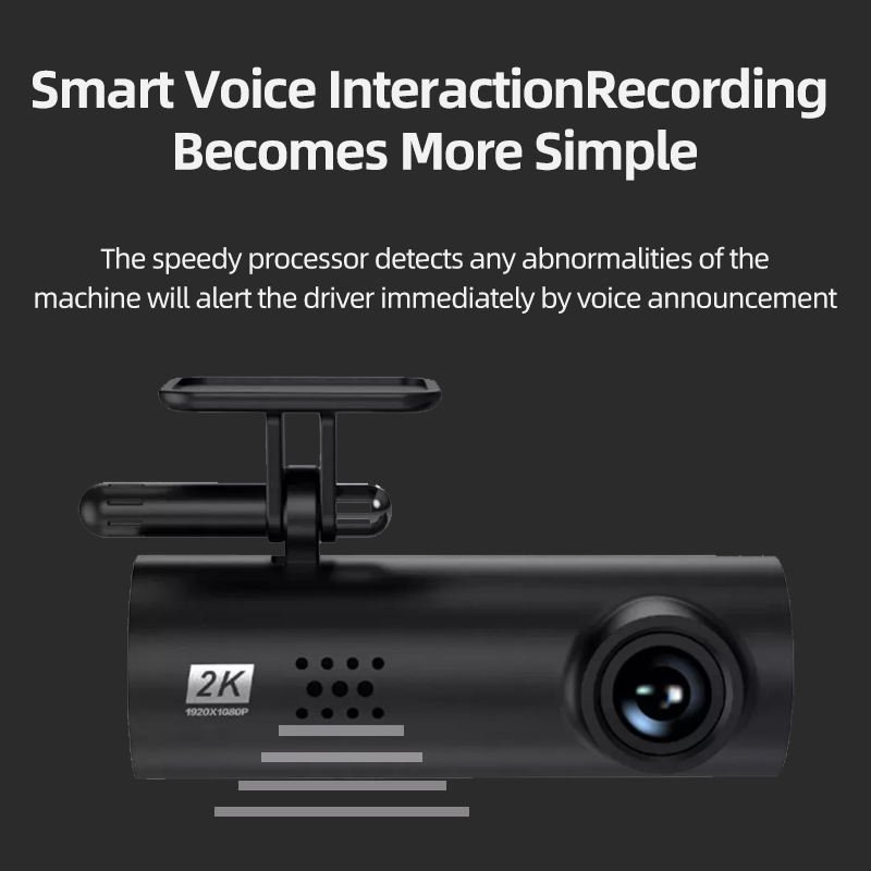 2024 Best 2K Resolution Dashcam with Night Vision Hidden Wireless WiFi Car DVR Dash Cam 12V New Sale Dash Cams