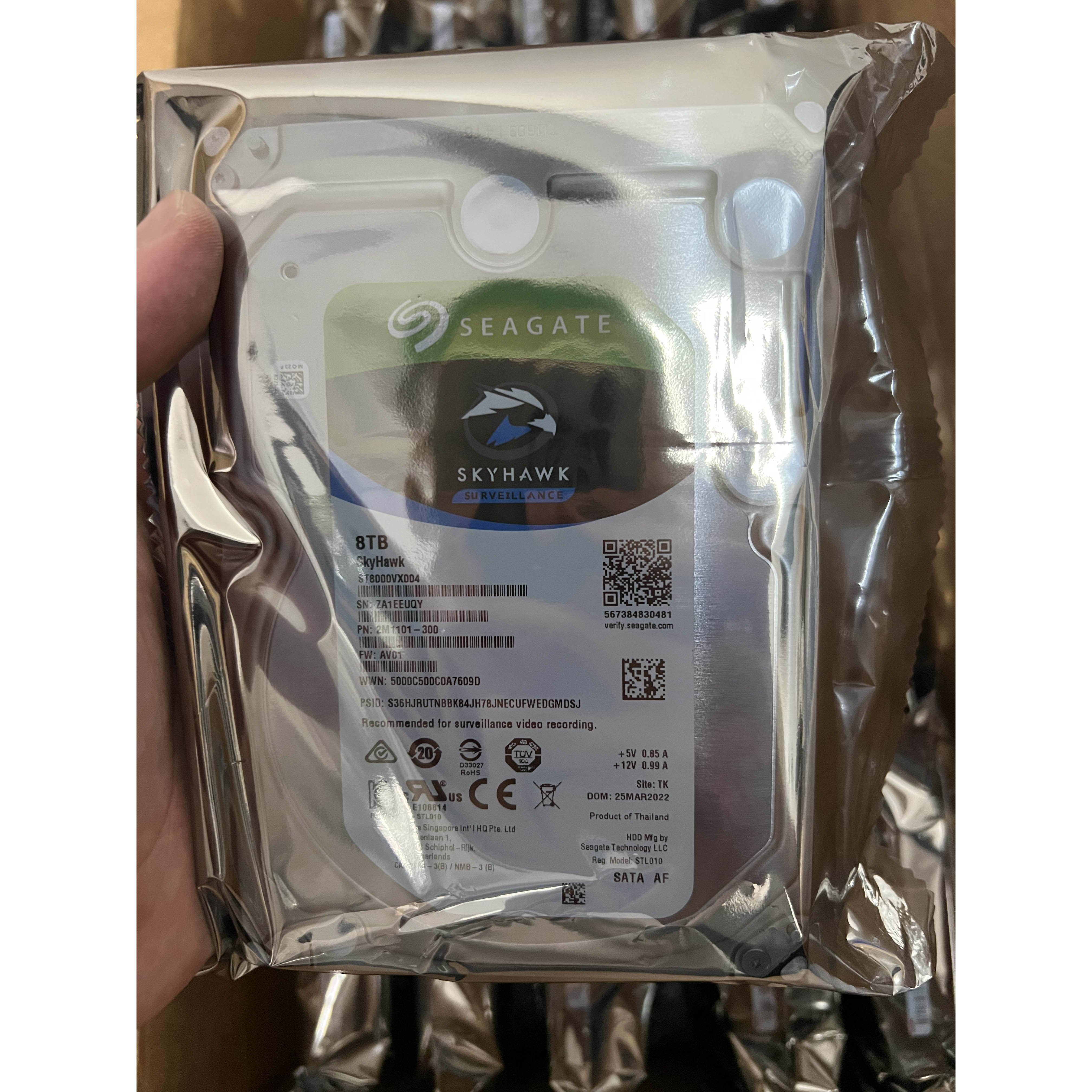 Saegate SkyHawk 2TB Surveillance Hard drive SATA 6Gb/s 64MB Cache 3.5" 1TB HDD 4TB 6TB 8TB Internal Mechanical Hard Disk