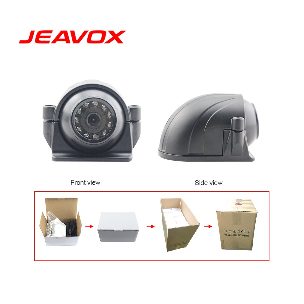 Waterproof IP69K Night Vision Side Mounted IR camera for Car Front/Rear View Car Surveillance Camera For Heavy Truck/Bus/Car