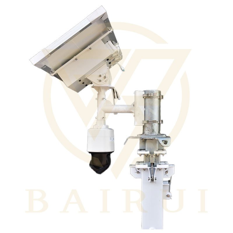 Hot Selling Product Cctv Mobile Solar Surveillance Trailer Solar Lighting Tower Monitoring System