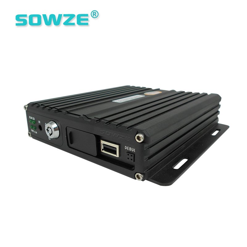 Factory Direct Vehicle Surveillance 4CH SD Card Mobile DVR Camera System