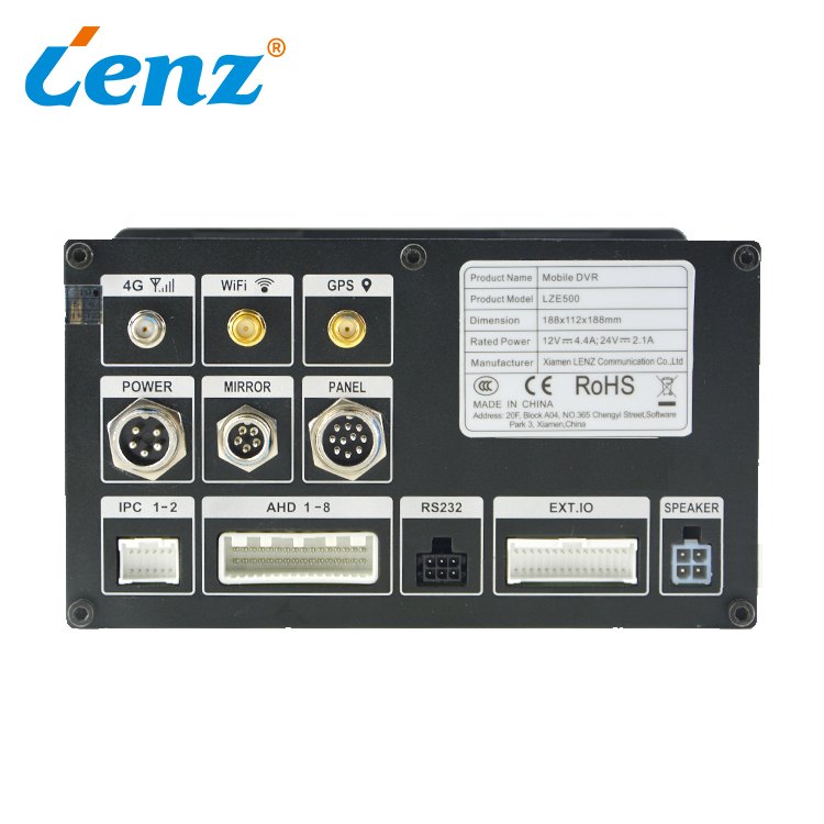 HD mobile dvr 1080p public bus mdvr 8ch with bus stop announcement fleet tracking system