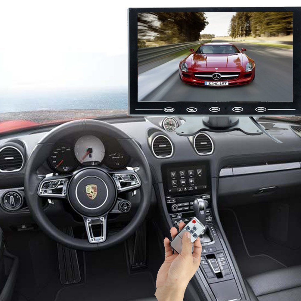 Universal 7 inch HD Car Monitor 800x 480 Security Surveillance Monitor Parking Assistance Rearview Car Reversing Aid