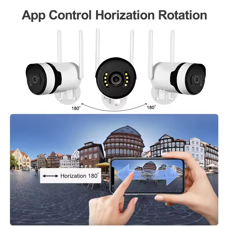 FACTORY WHOLESALE 5MP Full HD Wireless CCTV Kit Wireless Security Camera Night Vision Home Video Surveillance CCTV Camera System