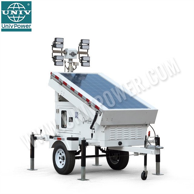 Multifunction Mobile Tower for Construction Surveillance Emergency National Defence Outdoor Entertainment