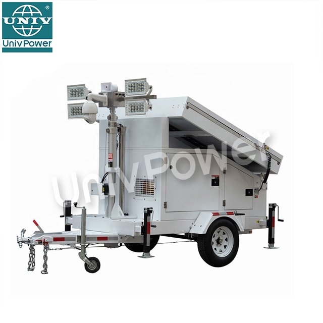Multifunction Mobile Tower for Construction Surveillance Emergency National Defence Outdoor Entertainment