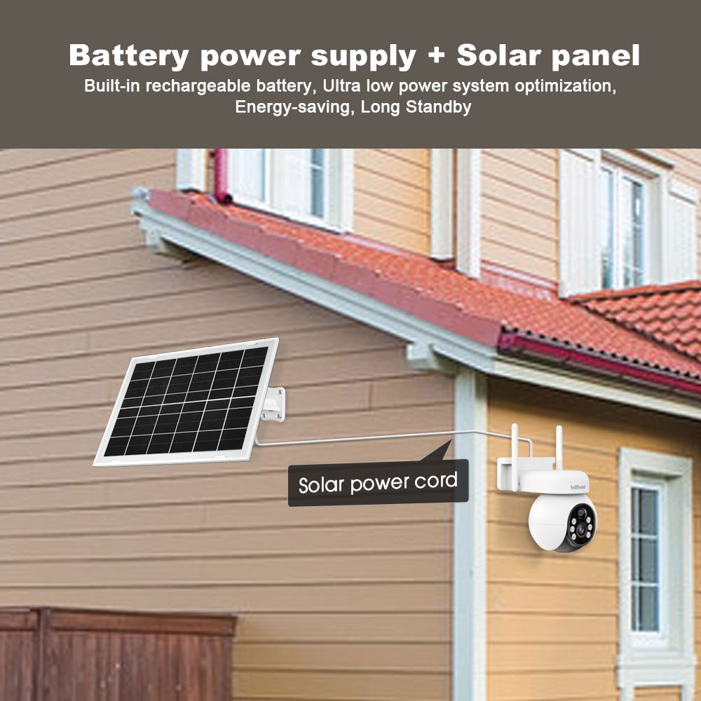 2024 4MP HD 4G Solar Camera Camera With Zoom Bidirectional Audio Remote Monitoring System PIR Security CCTV System