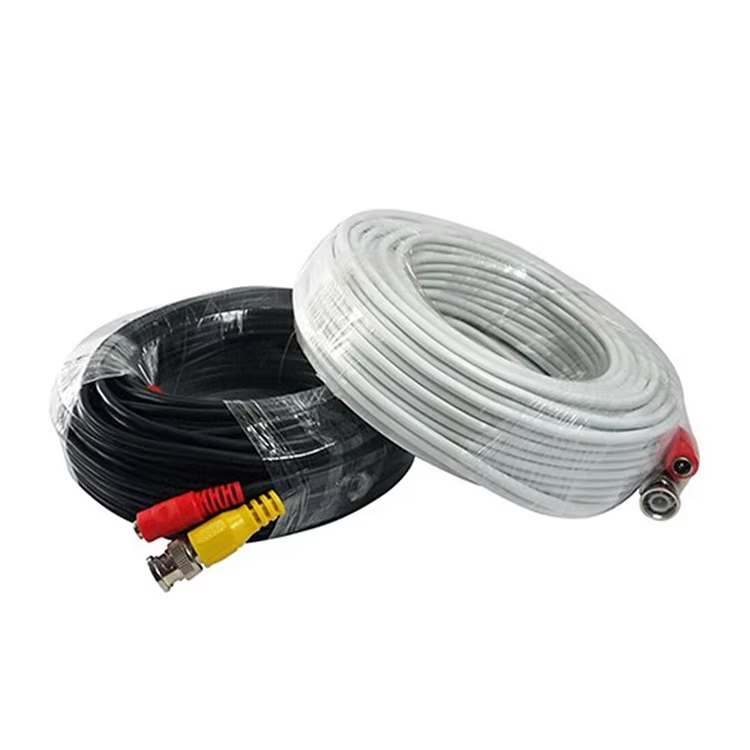 Pre-made CCTV DVR Camera Recorder system Video Cable DC Power Security Surveillance BNC Cable