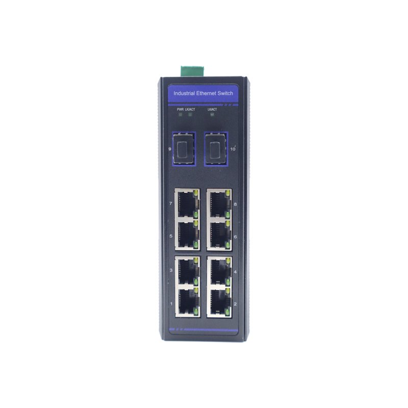 CE EAC Max 30W per port 8 x 1000Base-TX POE 2 x 1000Base-FX SFP ports Managed Industrial POE Switch