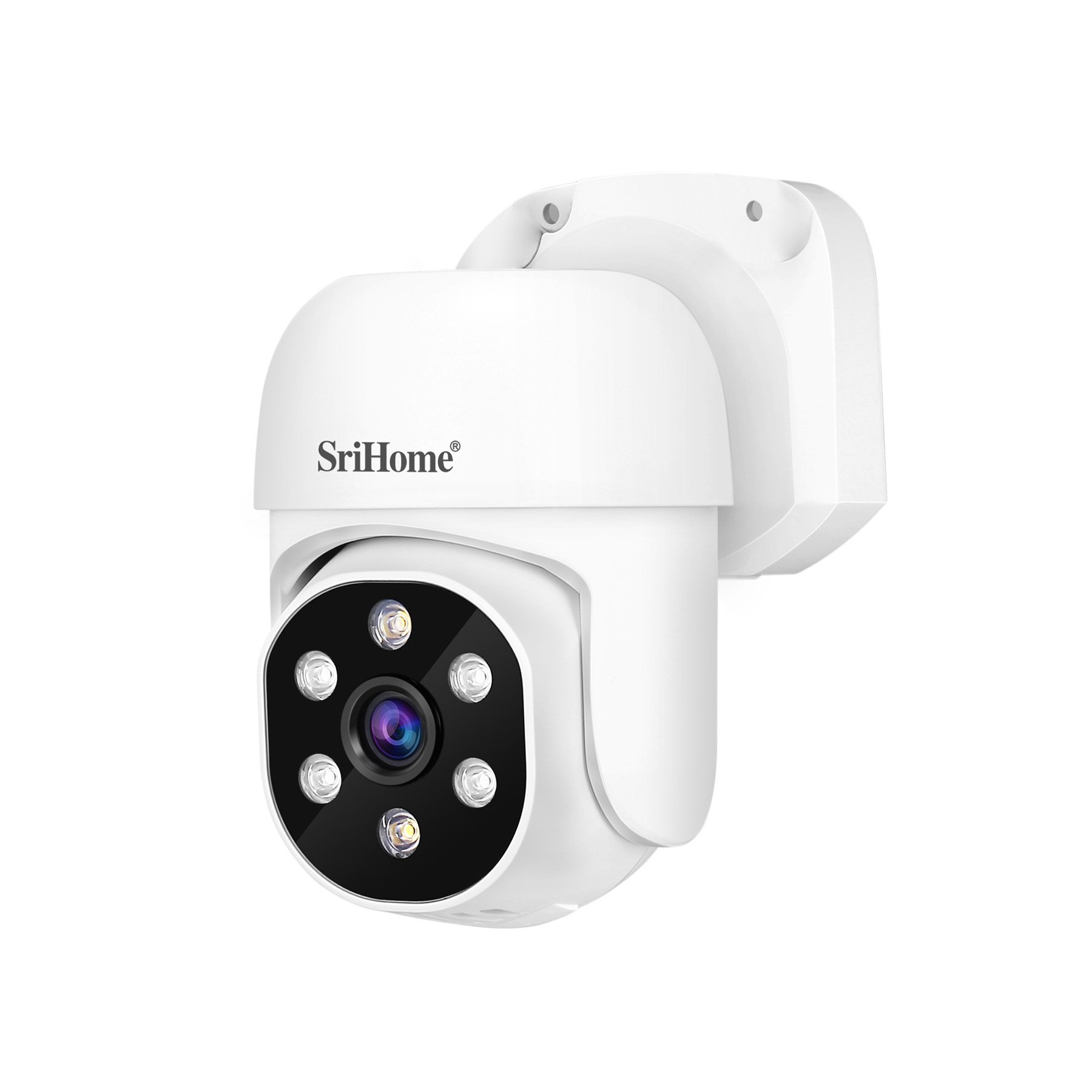 Hot Sale 2024 SriHome Security Camera System IP Camera Kit 4 CH 1080P Mobile Phone Cctv Home Camera Recorder Surveillance System