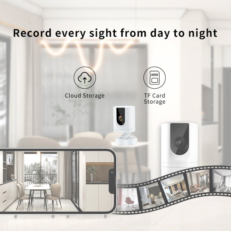 Home Security System Smart Video Network CCTV Two Way Audio Use WiFi IP Camera