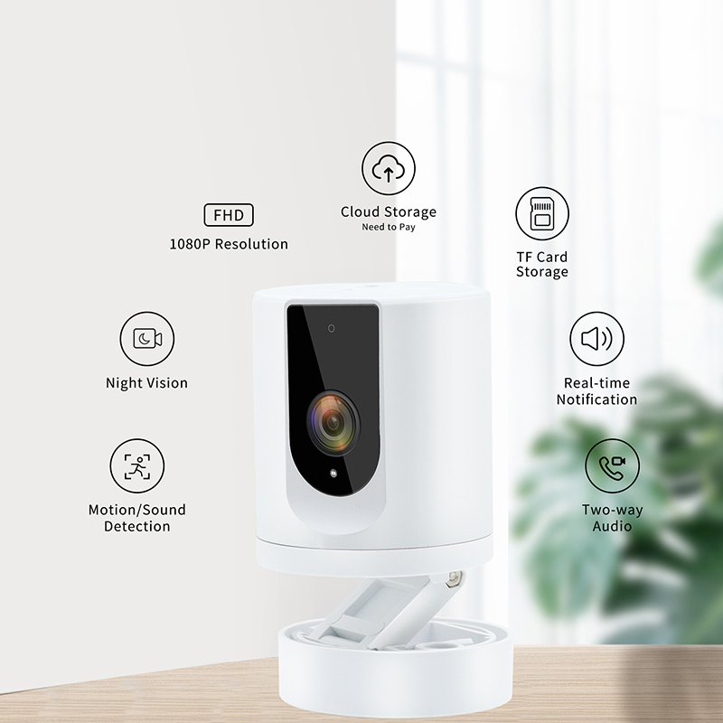 Home Security System Smart Video Network CCTV Two Way Audio Use WiFi IP Camera