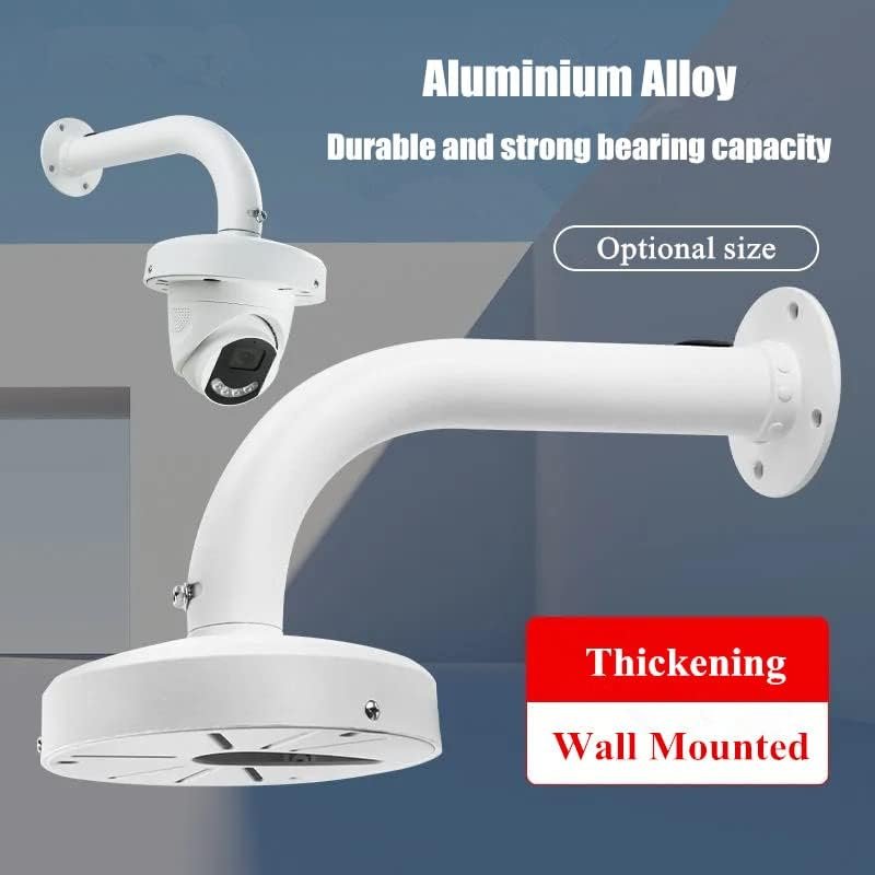 CCTV Camera Bracket Aluminum Alloy Metal CCTV Pole Mounted Security Camera Bracket CCTV Camera Base Wall Bracket