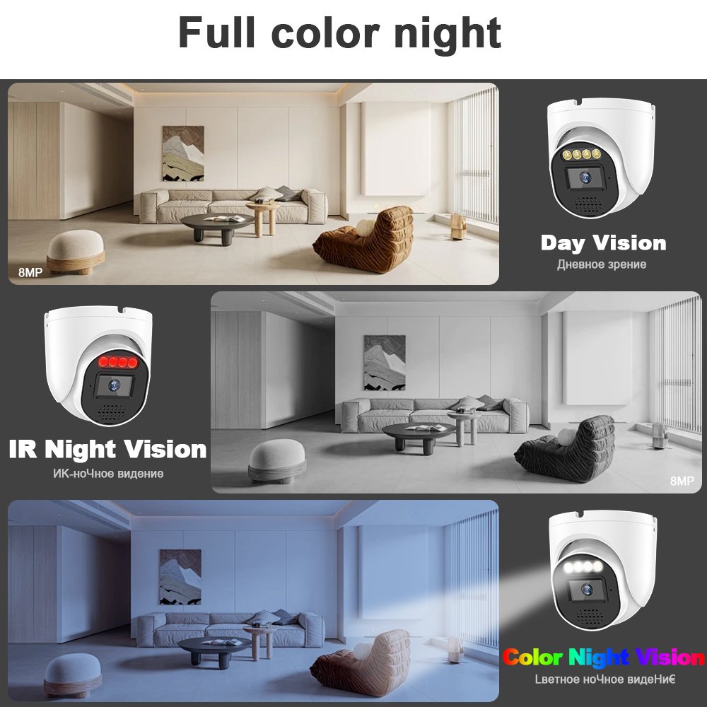 3K 6MP Metal Dome Security Camera System 36ch Nvr 32pcs Poe IP Camera 25FPS Nvr Dvr Two Way Vehicle Detection Humanoid Detection