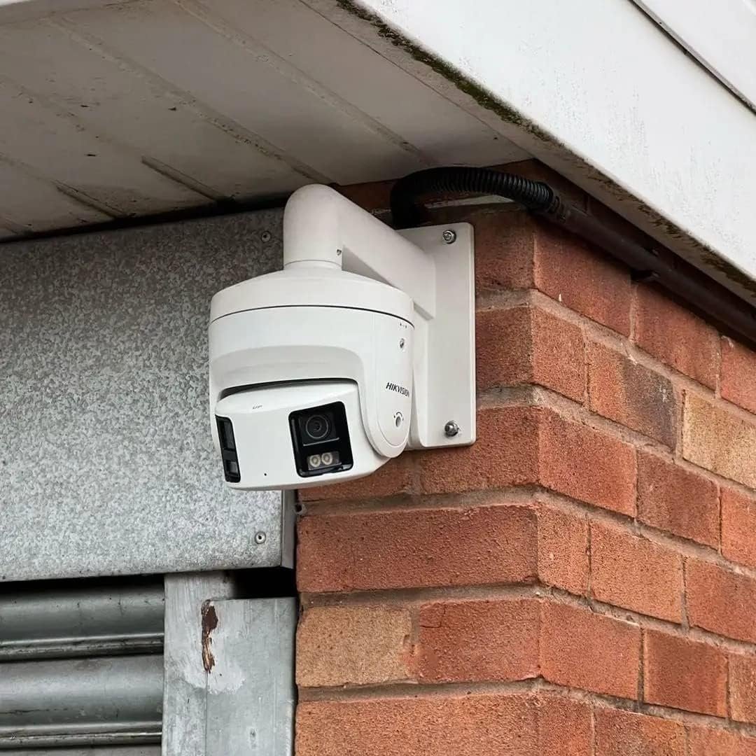 Wall Mount for Dome Camera CCTV Accessories Bracket Junction Box White Aluminum Alloy Indoor/outdoor