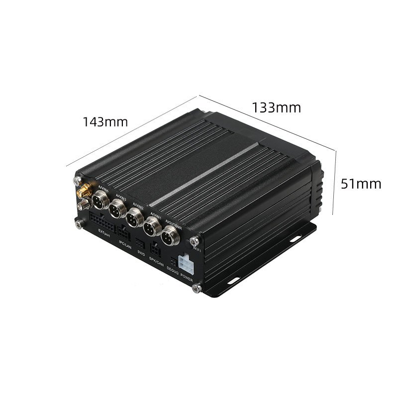 ZYX MDVR 4Ch 8CH 1080p Hard Disk DVR 4G WiFi GPS 2T 4T Camera Surveillance System Video Recorder Storage Safe Driver Manage