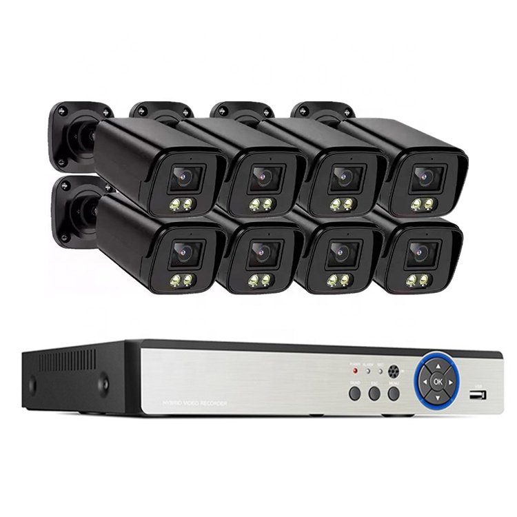 H.265 4MP 8MP POE NVR Kit CCTV Video Surveillance System Night Vision Home Business Surveillance Systems
