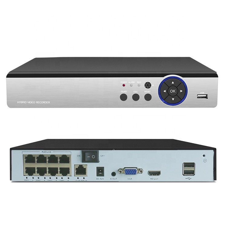 H.265 4MP 8MP POE NVR Kit CCTV Video Surveillance System Night Vision Home Business Surveillance Systems