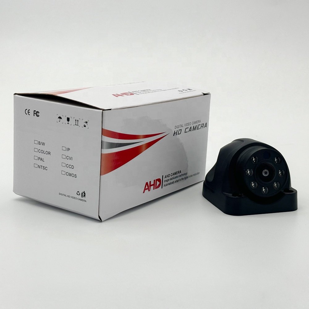 Infrared light night vision for bus truck equipped with surveillance system 4-way camera 360 degree panoramic driving camera