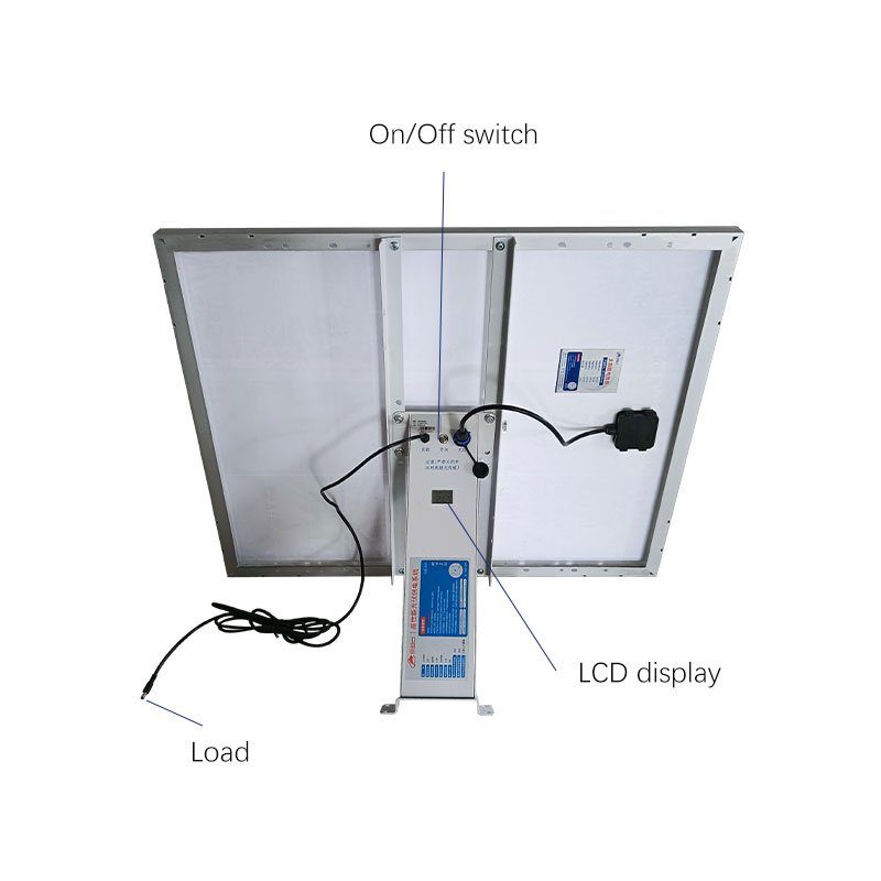 Road video surveillance outdoor solar camera solar power system kit for Wireless CCTV