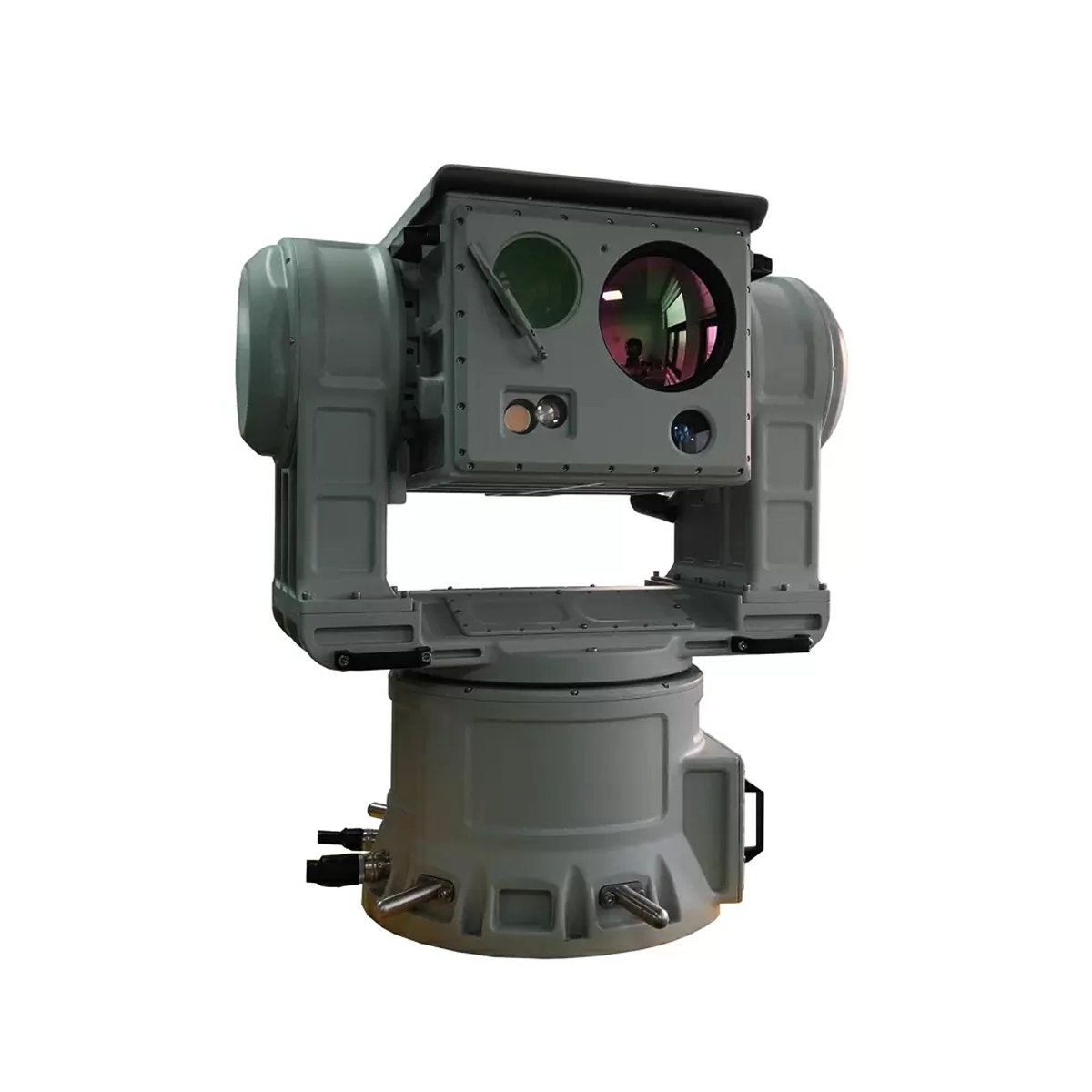 Factory direct sale long range ptz fog penetrating visible light thermal surveillance camera
