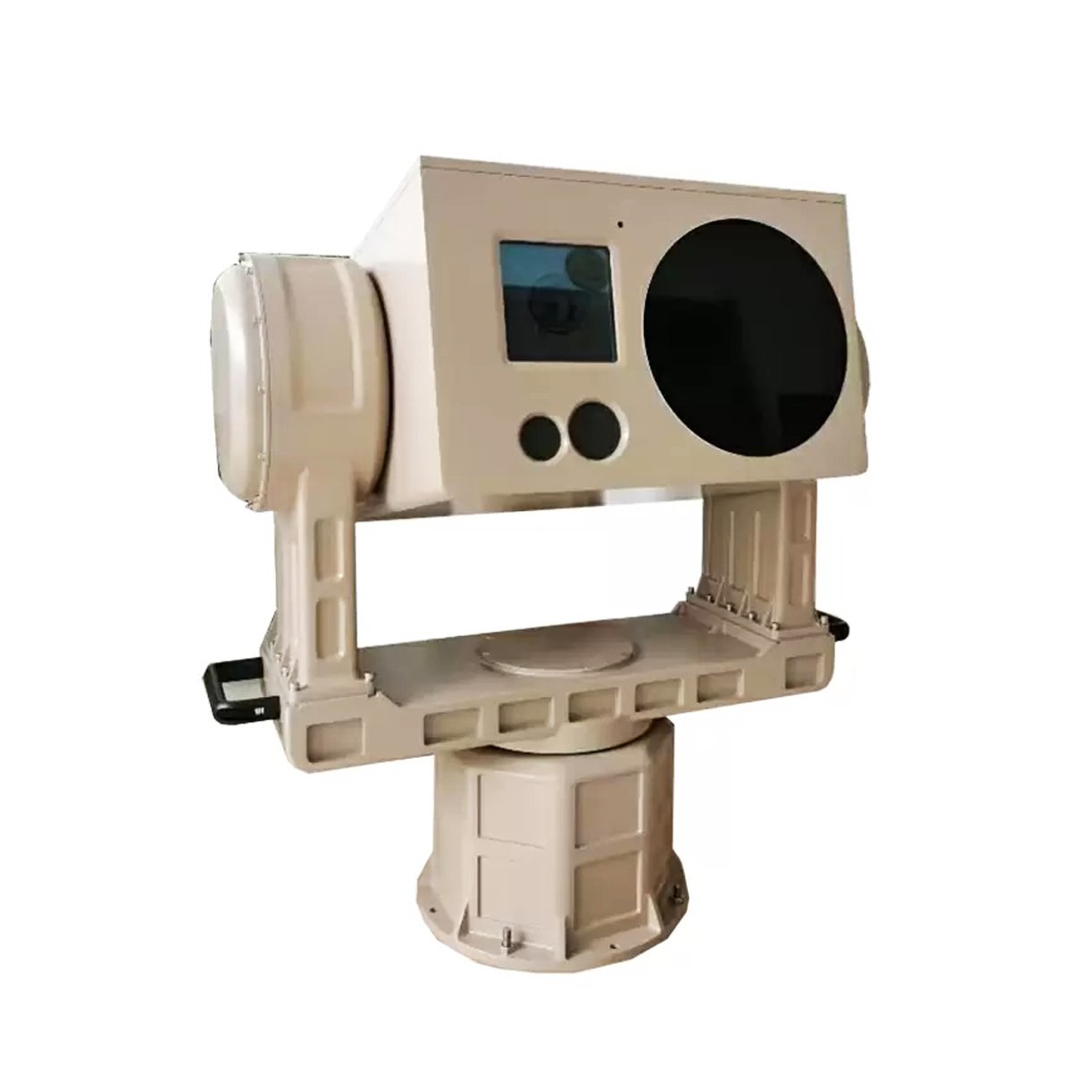 Factory direct sale long range ptz fog penetrating visible light thermal surveillance camera