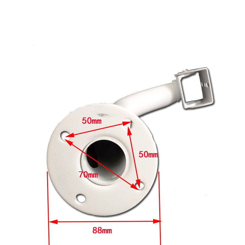 Metal Universal Ceiling Mounting Security CCTV Surveillance Camera Mount l-shaped Bracket Stand Holder