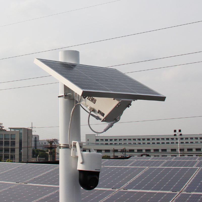 Smart Waterproof H20S60 Solar Power Kit Durable Lithium Battery Solar Surveillance System for Outdoor