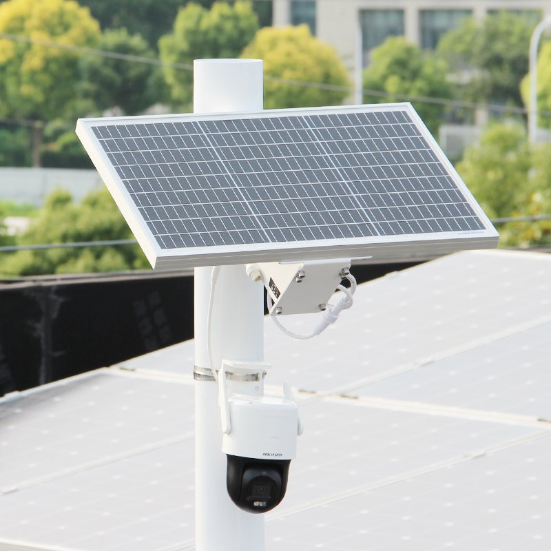 Smart Waterproof H20S60 Solar Power Kit Durable Lithium Battery Solar Surveillance System for Outdoor