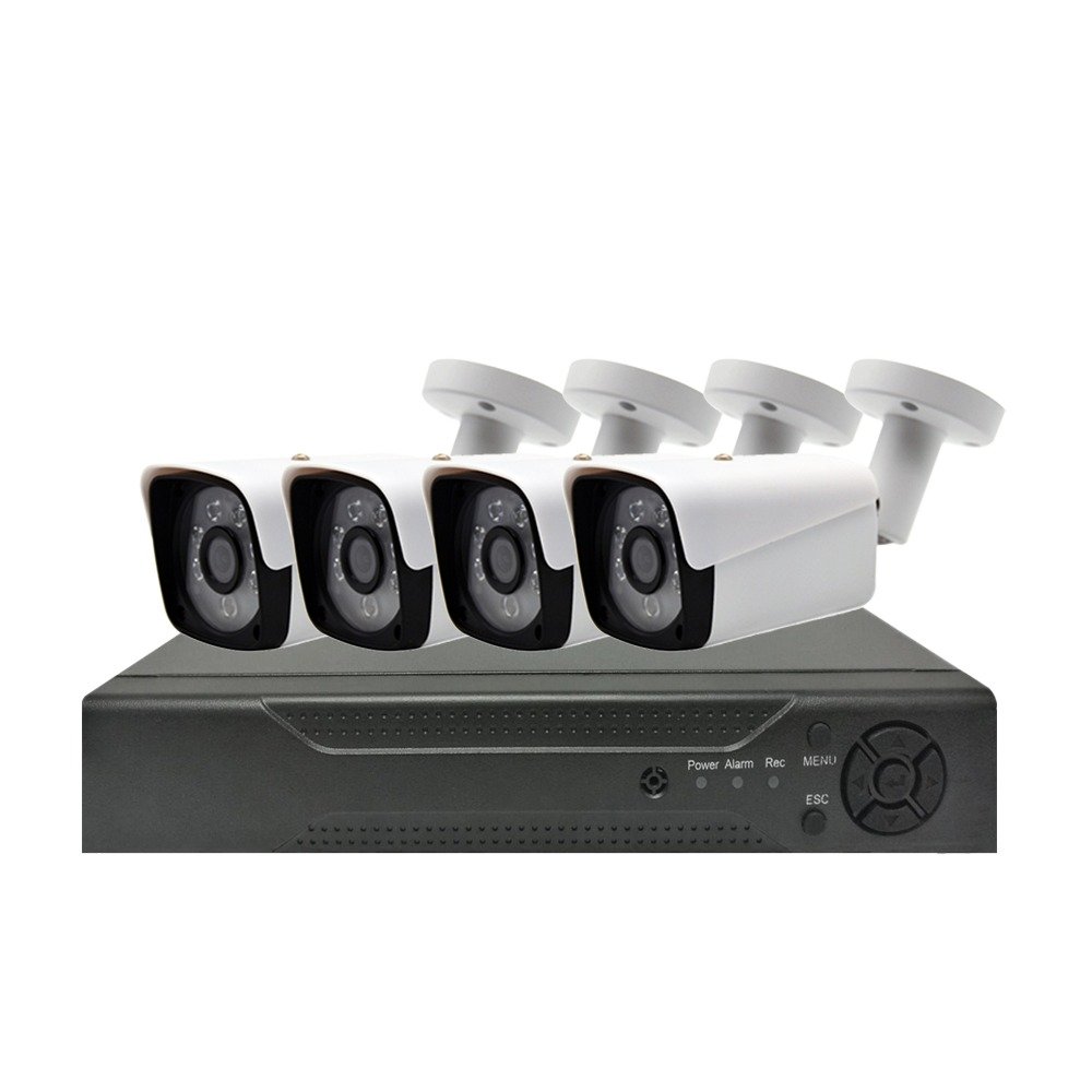 Factory Outdoor 1080 8MP 5MP 2MP 4CH Security Set 4K AHD DVR Kit Camera Video Surveillance 4 Channel CCTV security camera system