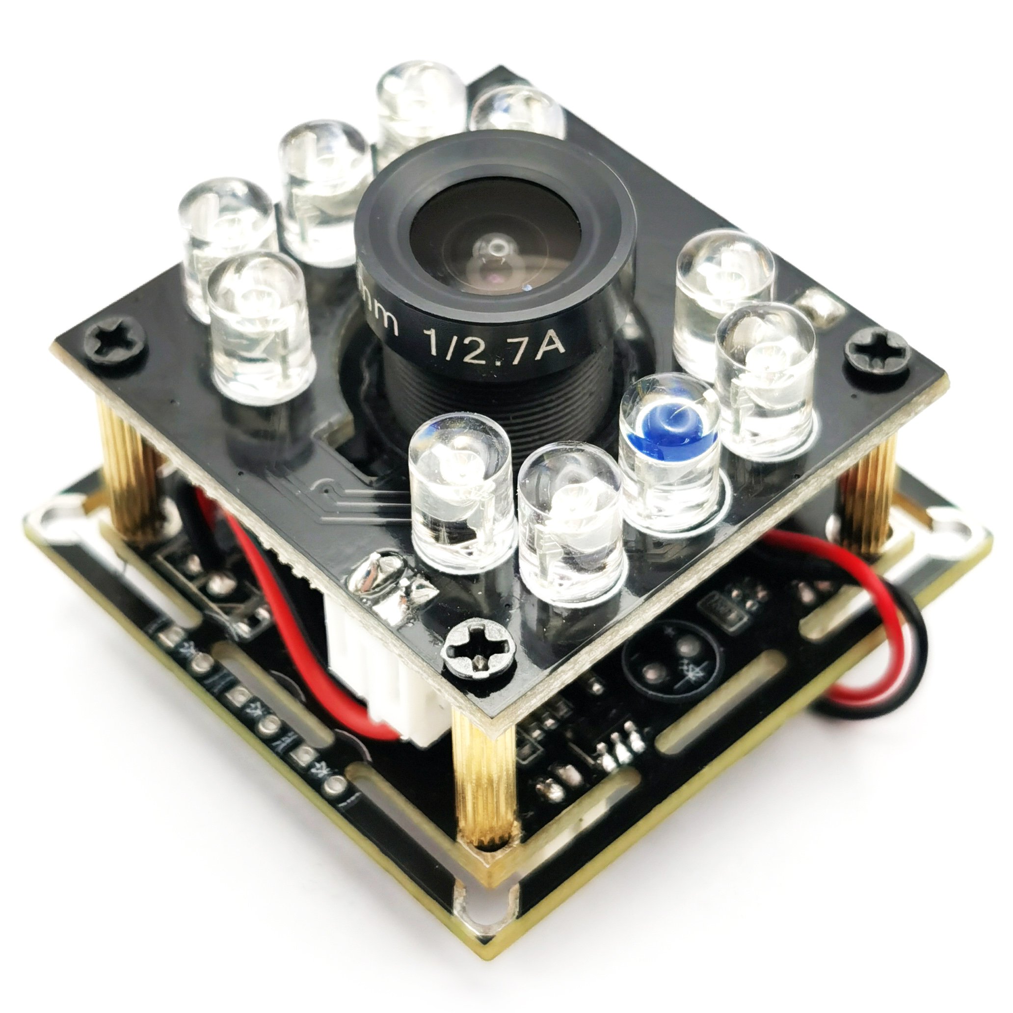 Full HD 1080P USB Night Vision Camera Module with Auto IR Cut 90 Degree FOV No Distortion for Video Surveillance System