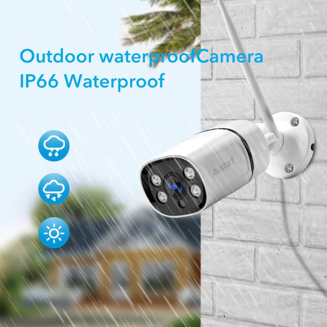 Cctv Nvr Kit Surveillance Camera System With 2-Way Audio Outdoor Waterproof 3MP 8ch Wifi NVR Kit