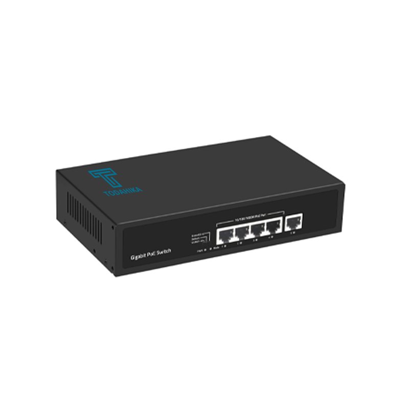 Todahika CE EAC 1 x Gigabit RJ45 and 4 x 10/100/1000Base-T Port Switch Unmanaged Ethernet POE Switch