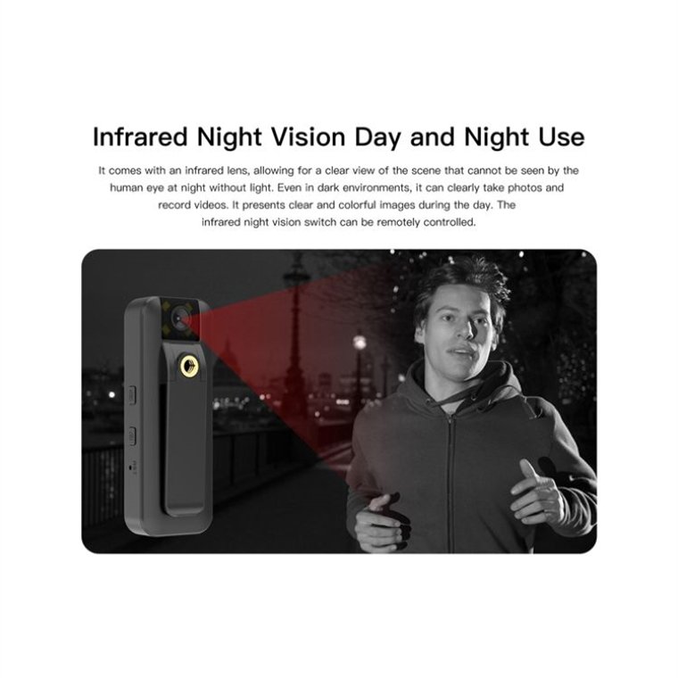 Rscamtom HD Wearable Camera for Journalistic Reporting 4G LTE Enabled Body Camera for Event Documentation