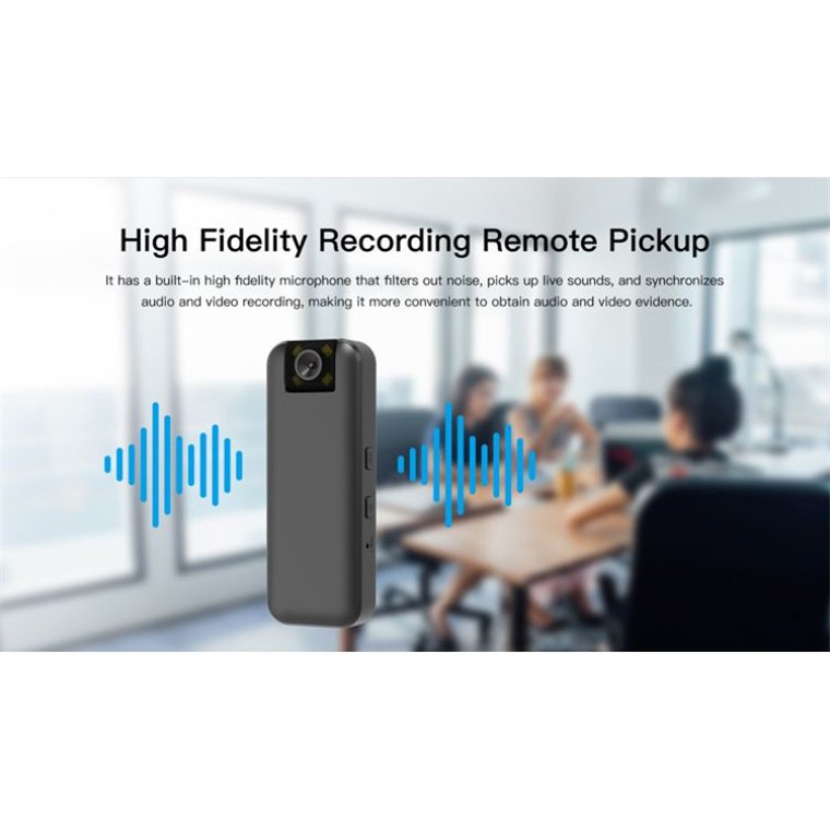 Rscamtom HD Wearable Camera for Journalistic Reporting 4G LTE Enabled Body Camera for Event Documentation