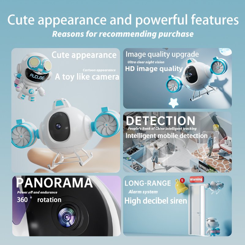 Wireless IP Camera Smart 1080P Home IP Camera Home Security Network Camera