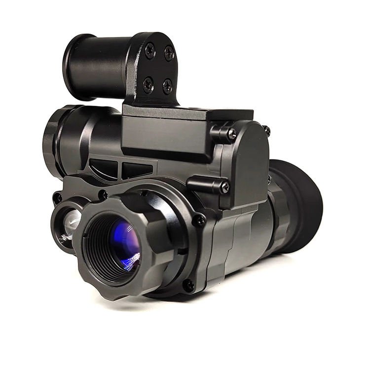 LUXUN NVG10 Night Vision Monocular Telescope with Helmet Mount HD Infrared Digital Night Vision Scope for Hunting