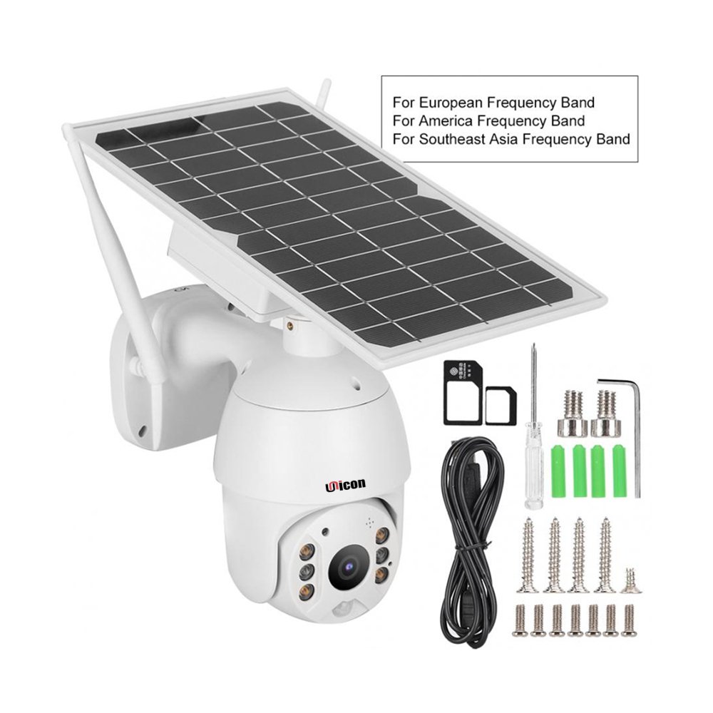 Intelligent Solar Energy WIFI 4G Alert PTZ IP66 Night Vision PIR Surveillance System PTZ Home Security Camera