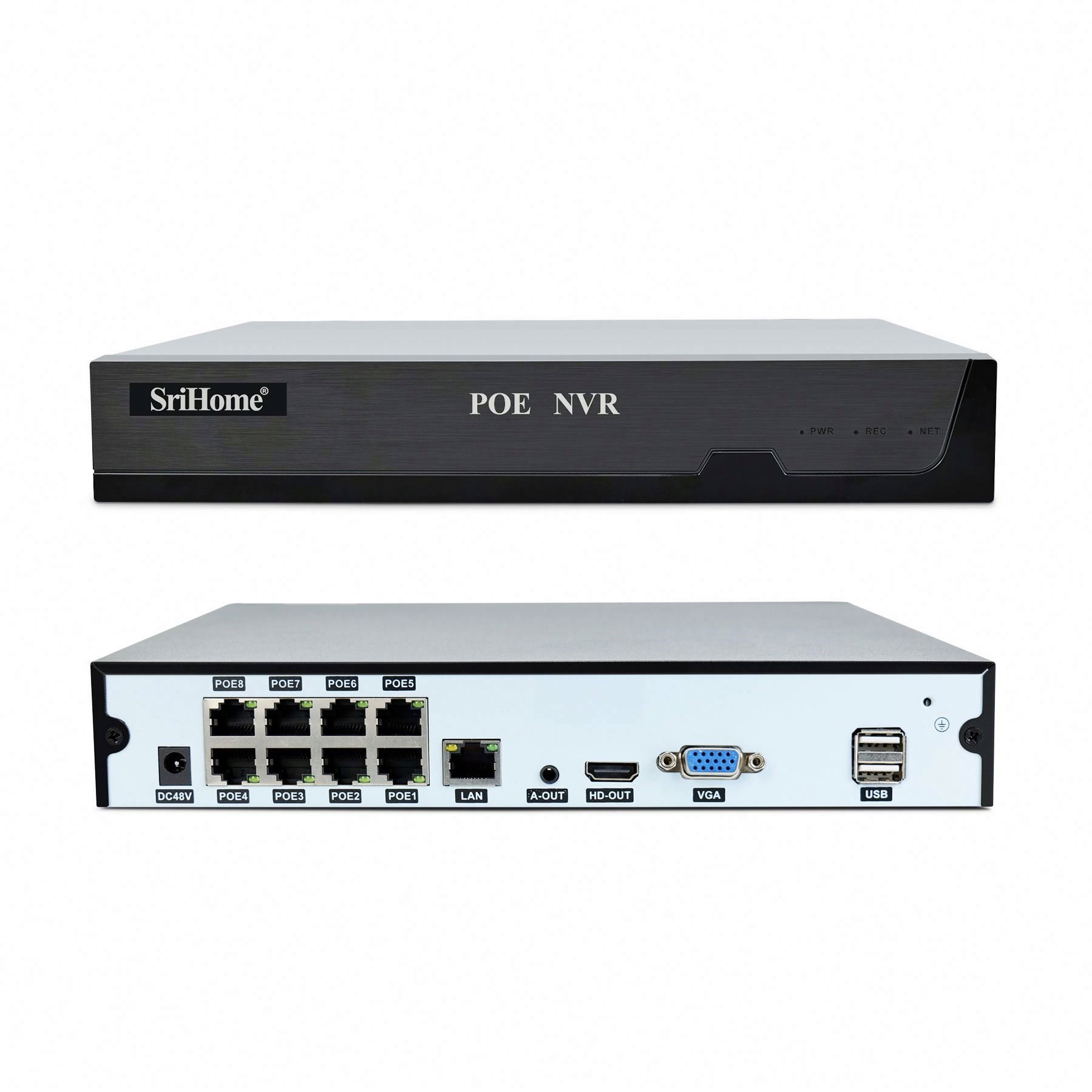 Advanced Indoor PoE Surveillance Kit 3MP Cameras H.265 Compression 16TB Storage AI Detection for Home Monitoring
