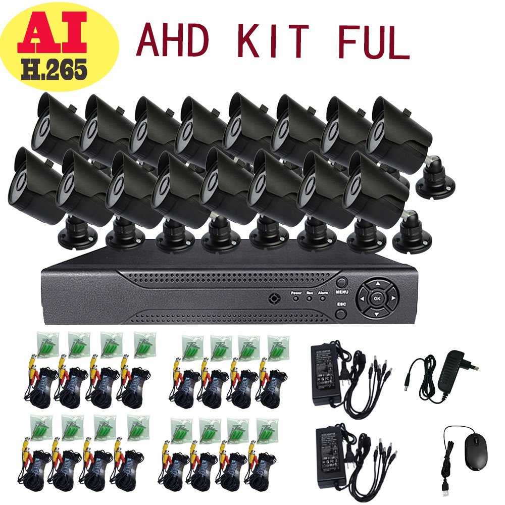 HD Camera Security Waterproof Outdoor Wi-Fi IP Surveillance Camera with DVR Video Recorder Camera de Surveillance